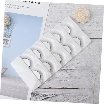 Produktbild von 5 handgemachte Kunstwimpern zur Wimpernverlängerung, lang und natürlich, wiederverwendbar und einfach anzuwenden