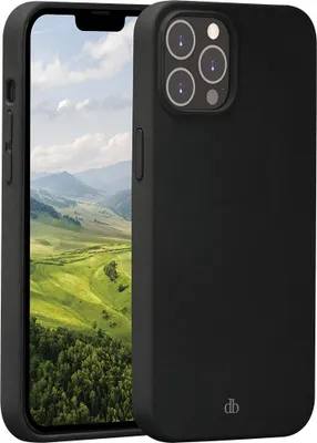 Obrázok produktu pre puzdro na iPhone 14 Pro Max - plastové - dbramante1928 Pevné puzdro,zadný kryt - čierne