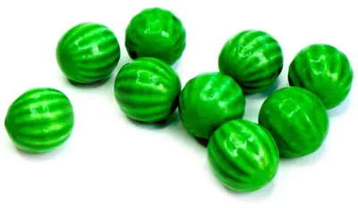 Image de Boules Bubble Gum aspect pastèque avec poudre effervescente 1000g