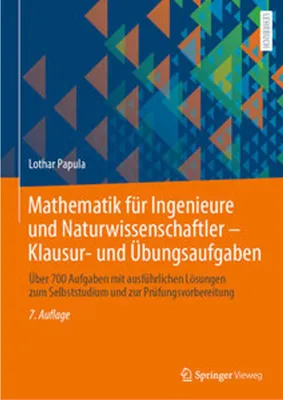 Obrázek produktu pro Mathematik für Ingenieure und Naturwissenschaftler - Klausur- und Übungsaufgaben