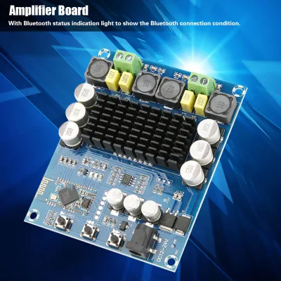 Image de TPA3116D2 Carte amplificateur de puissance audio numérique Bluetooth à deux canaux 120W+120W