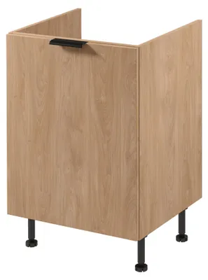 Obrázek produktu pro Dřezová skříňka SALERNO - šířka 60 cm, dub, levé provedení