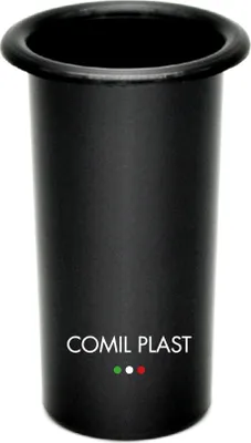 Produktbild von Comil Plast | Innenblumenhalter aus Kunststoff für Friedhofsvase Farbe Schwarz | Durchmesser 5 cm, Höhe 10 cm., 10 cm