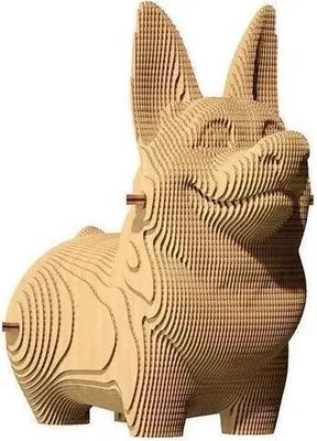 Image de Casse-tête 3D en carton - Corgi