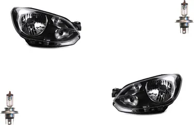 Produktbild von Scheinwerfer passend für VW Up! 12/11-06/16 mit H4 als Satz Links Rechts 1S1941015K 1S1941015H 1S1941015M 1S1941016K 1S1941016H 1S19410 Johns