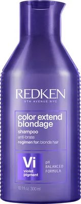 A product shot of a shampoo bottle.