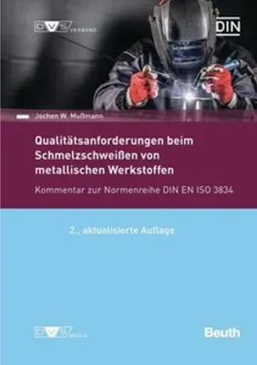 Obrázok produktu pre Qualitätsanforderungen beim Schmelzschweißen metallischer Werkstoffe
