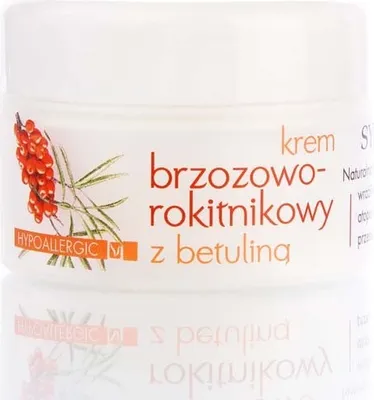 Produktbild von Sanddorn-Duft Hautpflegecreme von Sylveco mit Betulin - Feuchtigkeitspflege für empfindliche Haut, 50 ml