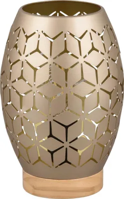 Produktbild von Trio Leuchten Tischleuchte Bidar E27, beige, Metall