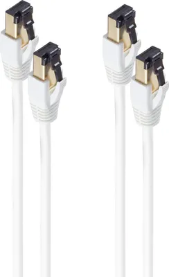 Immagine prodotto di shiverpeaks BS08-41006-2 Cavo di rete bianco 0,25 m Cat8.1 F/FTP (FFTP) (BS08-41006-2)