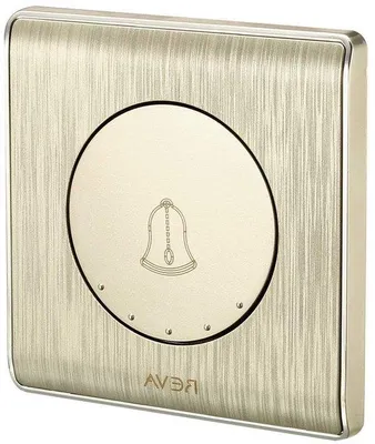 Obrázek produktu pro Spínač 250 V s automatickým resetem, kulatý, 86 x 86 mm