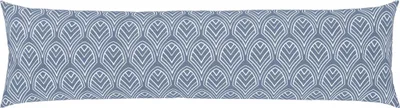 Produktbild von Livarno Home Feinbiber Wendebezug Seitenschläferkissenbezug 40x145 cm  Blau