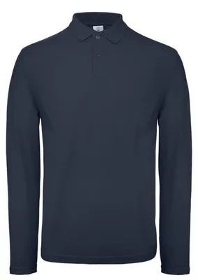 Immagine prodotto di B&C - Polo da uomo "ID.001" a maniche lunghe FK3064 (S) (blu navy)