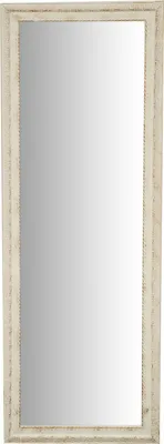 Produktbild von Wandspiegel barock groß 140x4x50 cm, Spiegel holzrahmen antik, Spiegel mit massivholzrahmen, Spiegel aus holz , Weiß