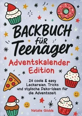 Produktbild von Backbuch für Teenager Adventskalender-Edition mit Farbfotos