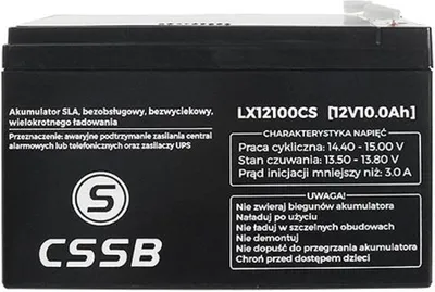 Produktbild von Gélová batéria 12V 10Ah Starlight Gélový akumulátor