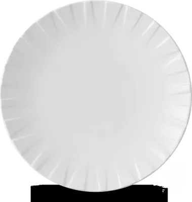 Produktbild von Churchill Alchemy Abstract Flache Coup Teller, 27,2 cm, 6 Stück, Weiß, Rund
