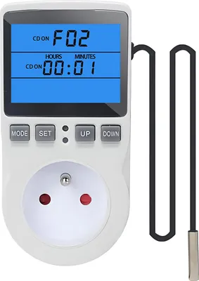 Produktbild von Gniazdo termostatu Cyfrowy termometr wewnętrzny LCD Termostat pokojowy Programowalne ogrzewanie podłogowe Grzejnik pokojowy Grzejnik wentylatorowy 230V Retoo