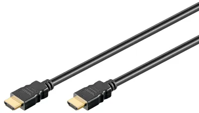 Zdjęcie produktu dla Goobay MMK 619-100 G 1.0m, 1 m, HDMI Typu A (Standard), HDMI Typu A (Standard), Czarny