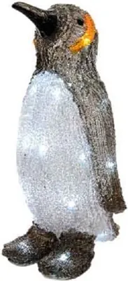 Produktbild von Lumineo Led-pinguinfigur Schwarz  Schwarz One Size