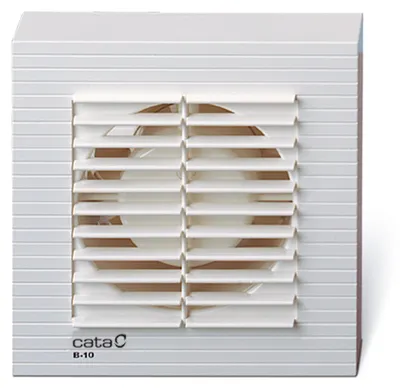 Imagen del producto de CATA B-10 MATIC T, Pared, Dormitorios, Blanco, Plástico, 98 m³/h, 10 cm