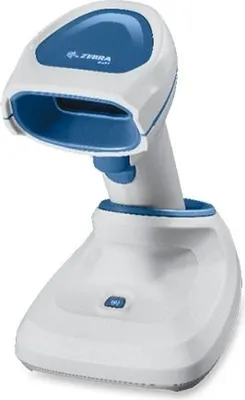 Produktbild von DS8178-HC - Kabelloser 2D-Imager für das Gesundheitswesen, Standard Reichweite, USB-Präsentations-KIT, weiss