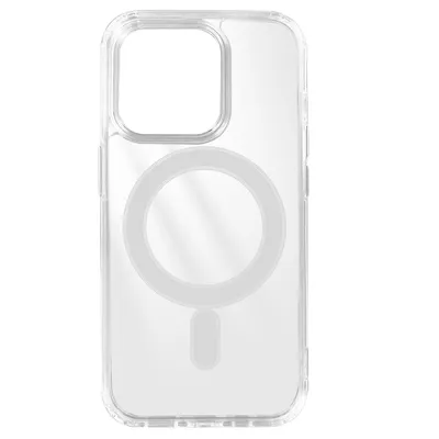 Productafbeelding van Moxie, MagSafe beschermhoes voor iPhone 15 Pro, zachte rand, transparant