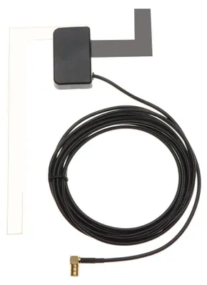 DAB+ Scheibenantenne, selbstklebend, SMB-Anschluss, 3,5 m Kabel
