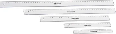 Produktbild von Soennecken Lineal 1820 20cm Kunststoff transparent