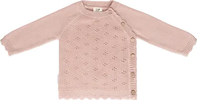 Produktbild von Baby's Only Baby Pullover Flora - Alt Rosa - 74 - 100% Baumwolle