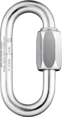 Immagine prodotto di Fixe Climbing Gear Maillon Standard Moschettone in acciaio argento 8 mm argento 8 mm