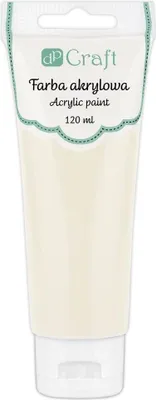 Productafbeelding van Kremkleurige acrylverf, 120 ml - Dalprint
