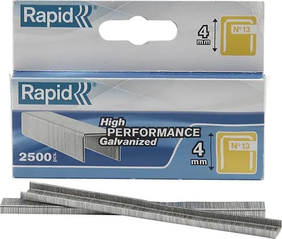Produktbild von Isaberg Rapid Heftklammer 13 / 04mm stahl a 2500 Box Typ 13 - 11825725