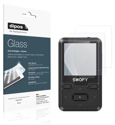 Image de 2x Protection ecrán pour SWOFY M10 mat Verre souple Film Protecteur 9H dipos