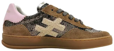 Imagen del producto de Otra tendencia: Zapatos deportivos de cordones para mujer, color marrón, estilo casual