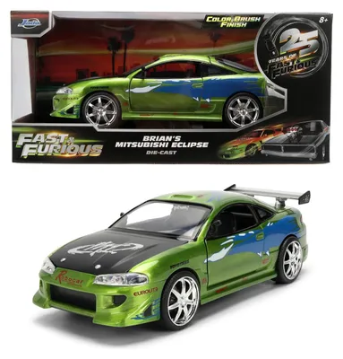Productafbeelding van Jada Fast & Furious Jubileumeditie, Mitsubishi, schaal 1:24, artikelnummer 9336817314R00