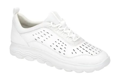 Produktbild von Geox SPHERICA Damenschuhe - Halbschuhe - Sneaker weiß Freizeit NEU