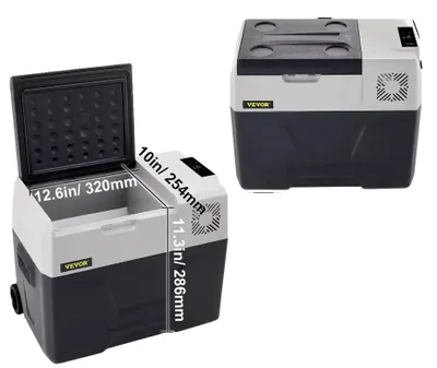 Immagine prodotto di Mini-frigorifero, design portatile, opzioni di alimentazione flessibili, 30 L