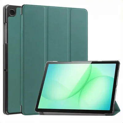 Produktbild von imoshion Trifold Klapphülle Samsung Galaxy Tab A11 Plus - Dunkelgrün