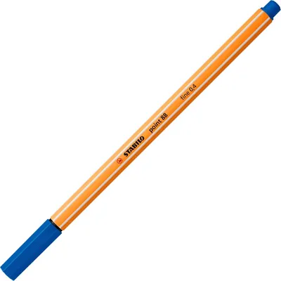 Image de Fineliner - STABILO point 88 - paquet de 10 - bleu