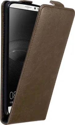 Produktbild von Cadorabo Hülle für Huawei MATE 8 Schutz Hülle in Braun Flip Etui Handyhülle Case Cover