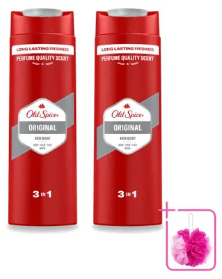 Produktbild von 2 x Old Spice Original 3-in-1 Duschgel - 400 ml - Sparpackung - 2 Stücke