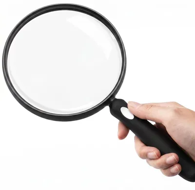 Image de Loupe Leesloep avec grossissement 2,5x et 10x - Idéale pour les personnes âgées