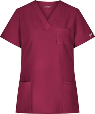 Immagine prodotto di Exner 704 | Casacca da donna Sportsline, vestibilità regolare - Colore: Bordeaux - Taglia: M