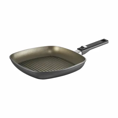 Zdjęcie produktu dla Patelnia grillowa Berndes Vario Click Induction Plus, patelnia, powłoka nieprzywierająca, aluminium, 30 x 30 cm, 031598