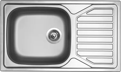 Obrázok produktu pre Nerezový drez Sinks OKIO 860 XXL V, matný povrch - hrúbka 0,6mm