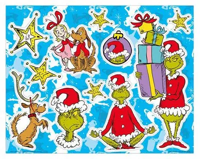 Zdjęcie produktu dla Naklejka na szybę Totum XL Grinch