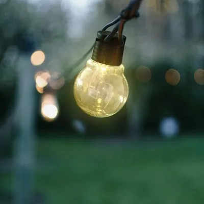 Image de Guirlande Solaire 30 Lumens Type Spherique 10 Ampoules 2700k - Ezsolar