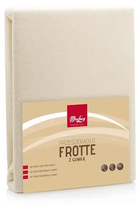 Produktbild von Spannbettlaken aus Frottee, 220 x 200 cm, ECRU