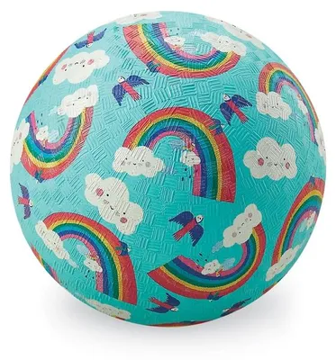 Immagine prodotto di Crocodile Creek - Palla da gioco "Sogni arcobaleno" - Giocattolo colorato da esterno